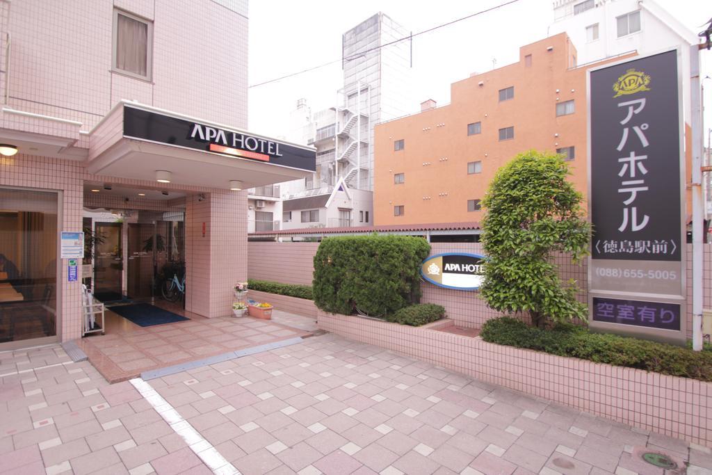Apa Hotel Tokushima Ekimae Exteriör bild