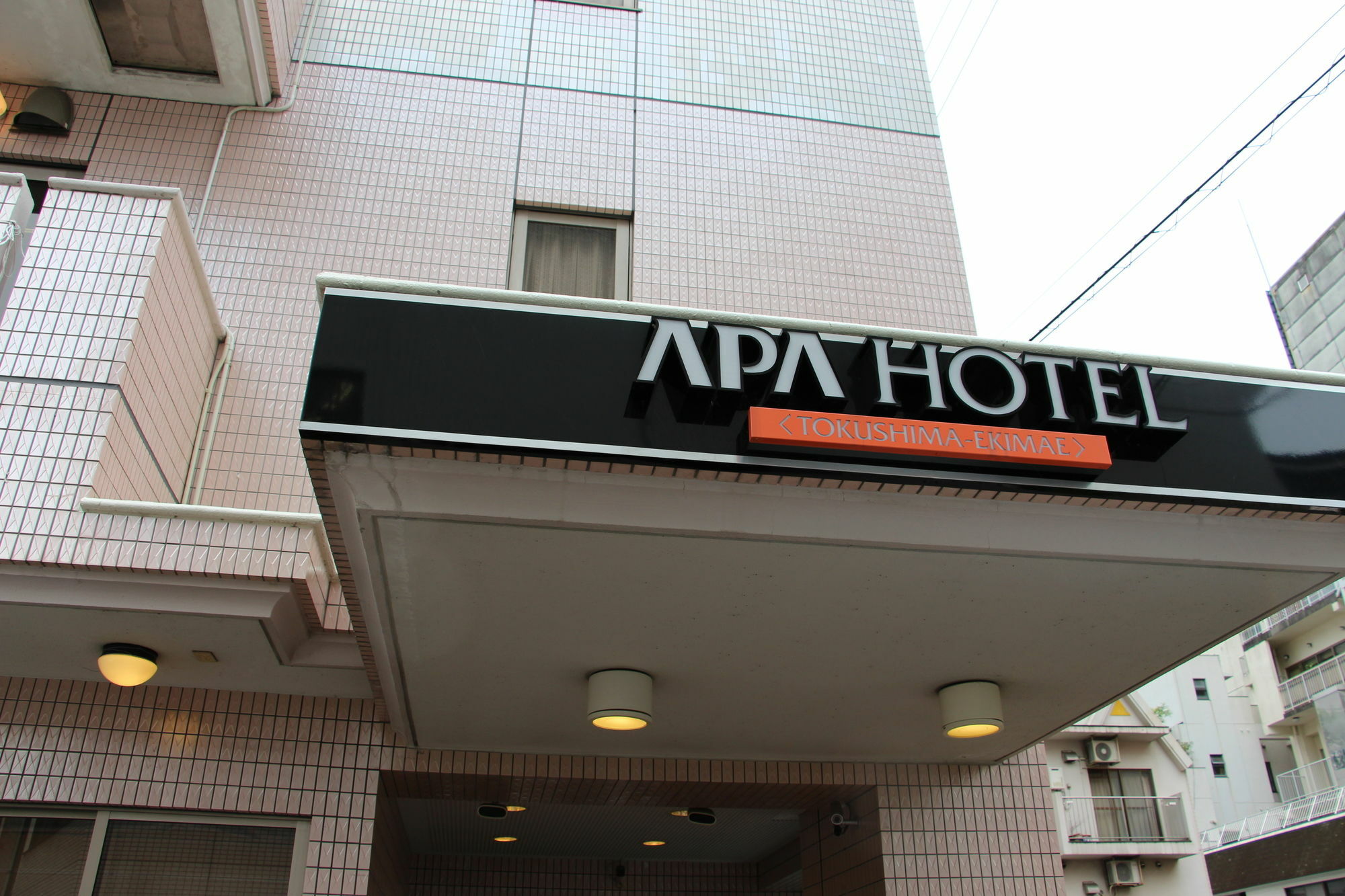 Apa Hotel Tokushima Ekimae Exteriör bild